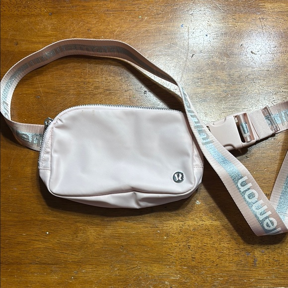 lululemon athletica Handbags - Lululemon Light Pink Crossbody Bag